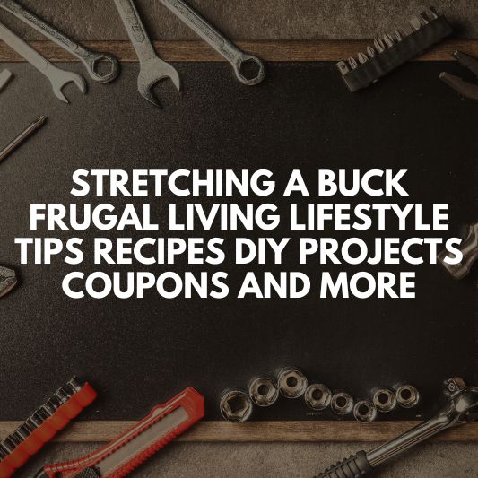 stretching a buck frugal living lifestyle tips recipes diy projects coupons and more